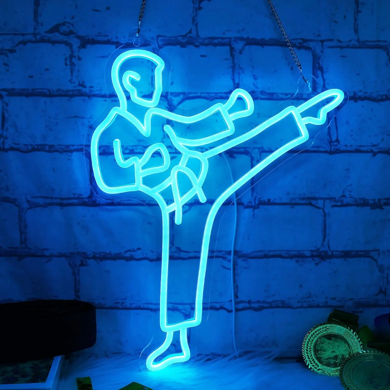 Home Gym Neon Sign - Letrero de neón con diseño de