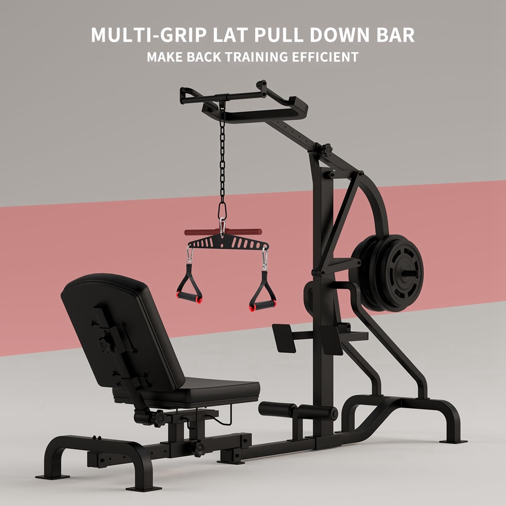 ABME-barra extraíble LAT multi - Home Gym Routine reseña y precio