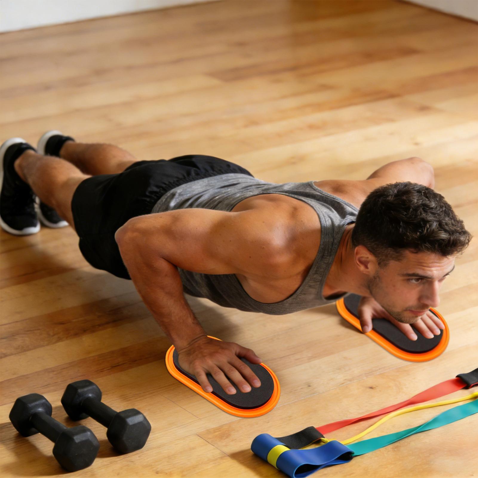 Deslizadores de Ejercicio Oval - Home Gym Routine reseña y precio