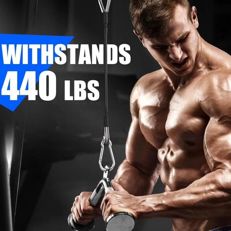 1/2 Piezas de Cable de Extensi - Lat Pulldown Cable reseña y precio